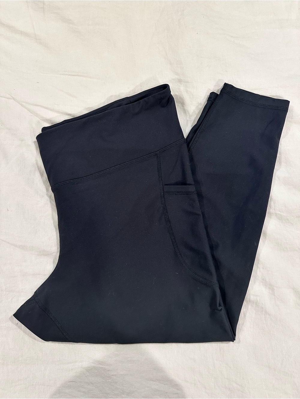 Old Navy Black Girls' Performance Leggings with Side Pocket